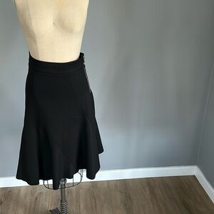 NWT Zara Black A-Line Skirt
